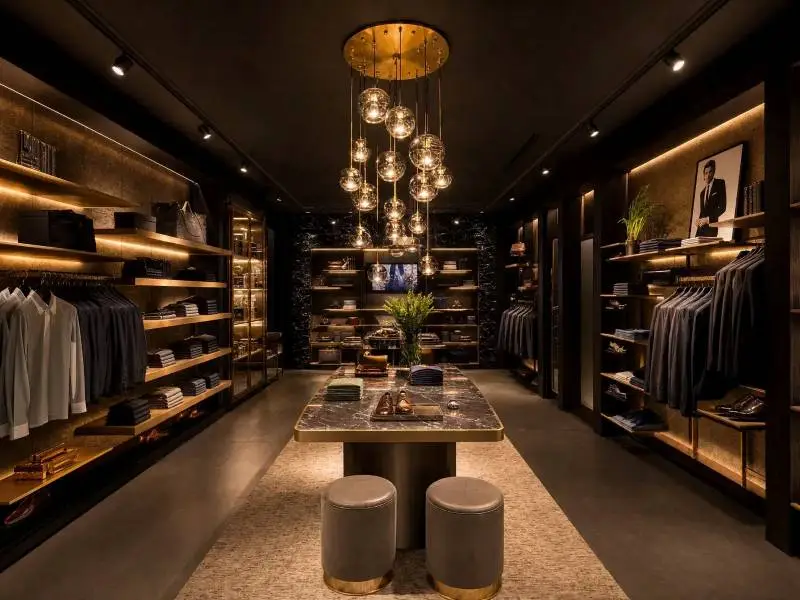 Retail lighting installation and fit out solutions in Dubai