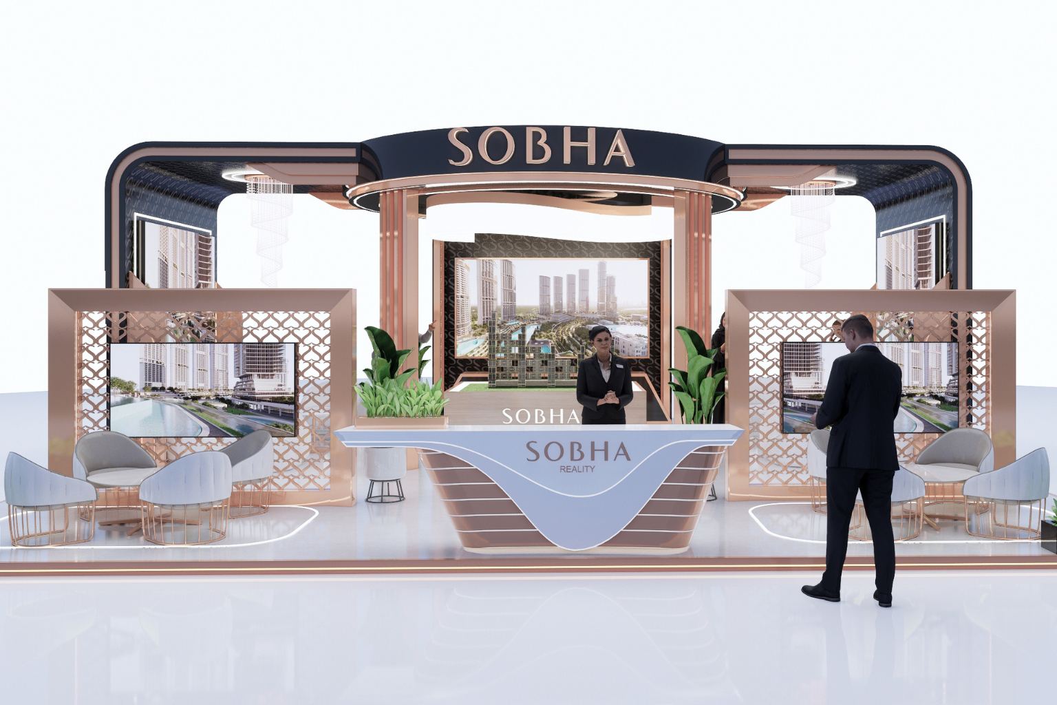 Sobha Exhibition Stand Design by Naam Creations
