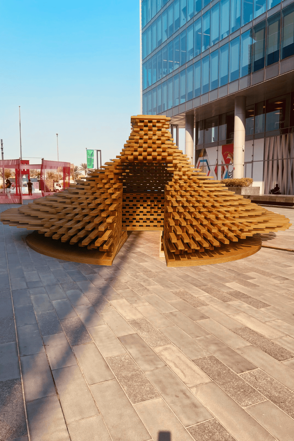 Naseej Wooden Sculpture by Naam Creations